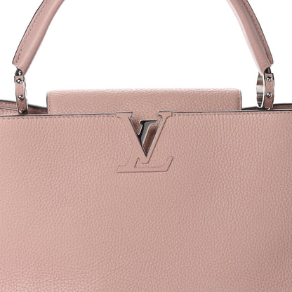 Louis Vuitton Taurillon Capucines MM Magnolia 13 of 13