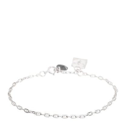 Hermes Sterling Silver Kelly Charm Bracelet ST 3 of 4