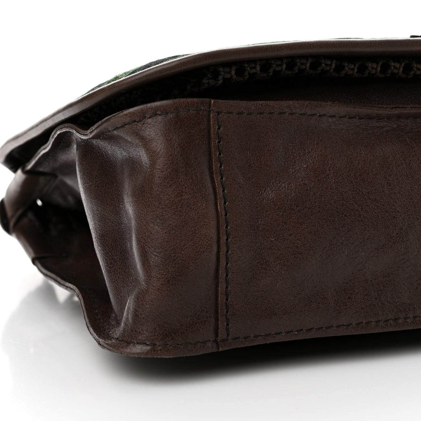 Tweed Sequin Edinburgh Messenger Bag