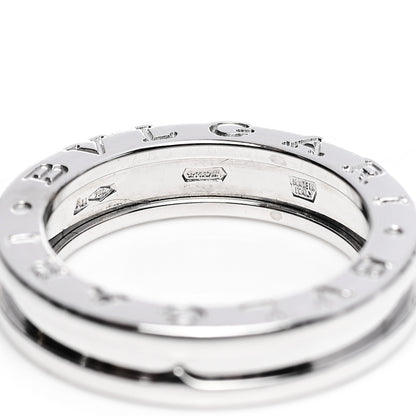 Bulgari 18K White Gold B.Zero1 One-Band Ring 51 5.75 5 of 6