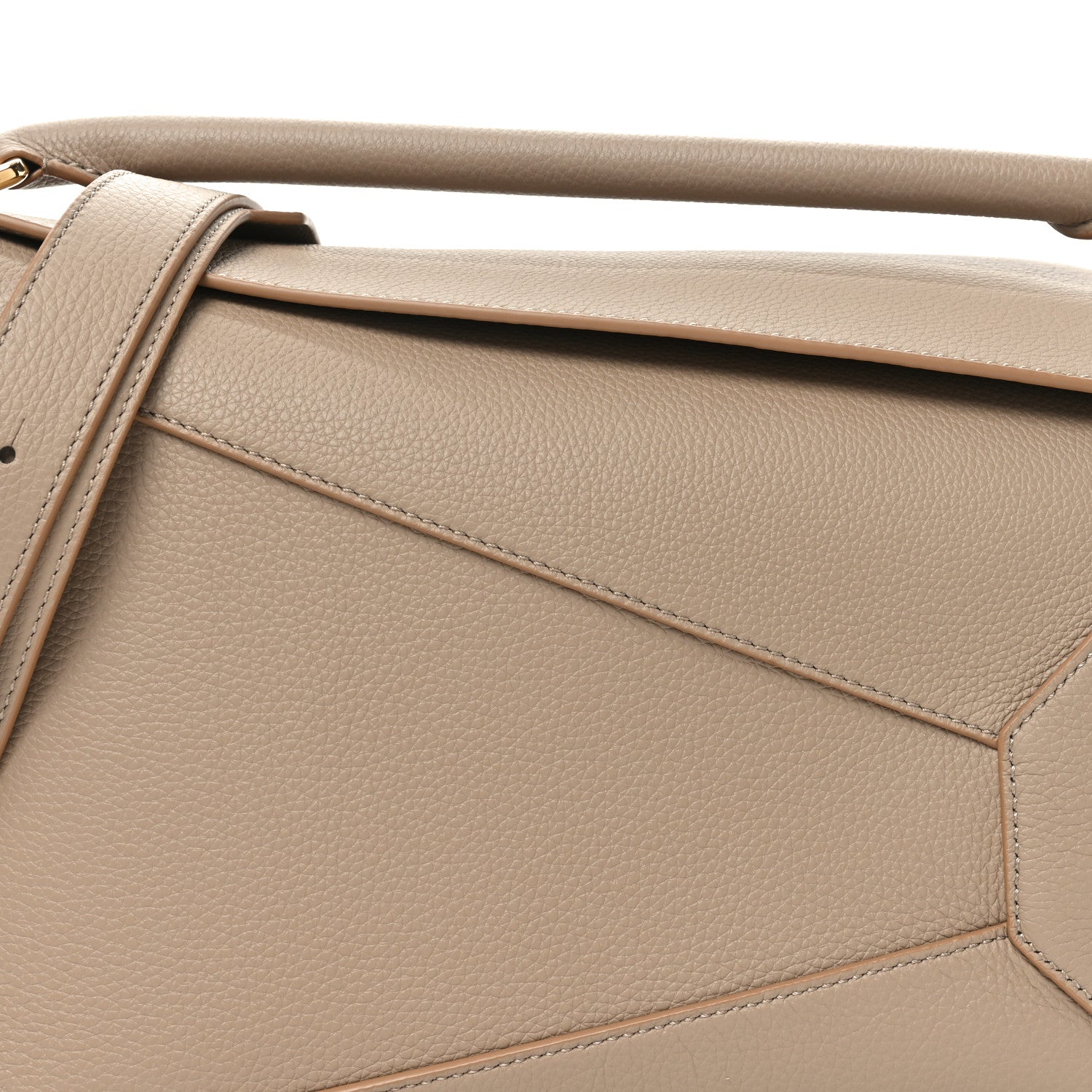 Loewe Calfskin Large Puzzle Edge Bag Sand 7 of 10