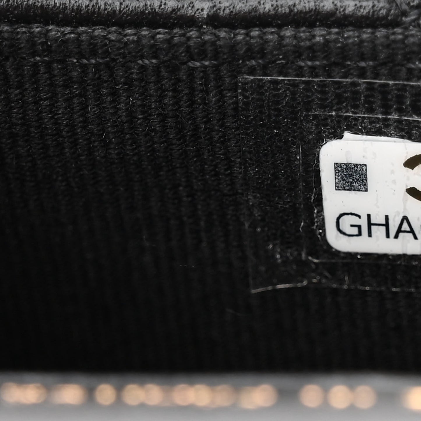 Lambskin Quilted Pearl Top Handle Clutch With Chain Black