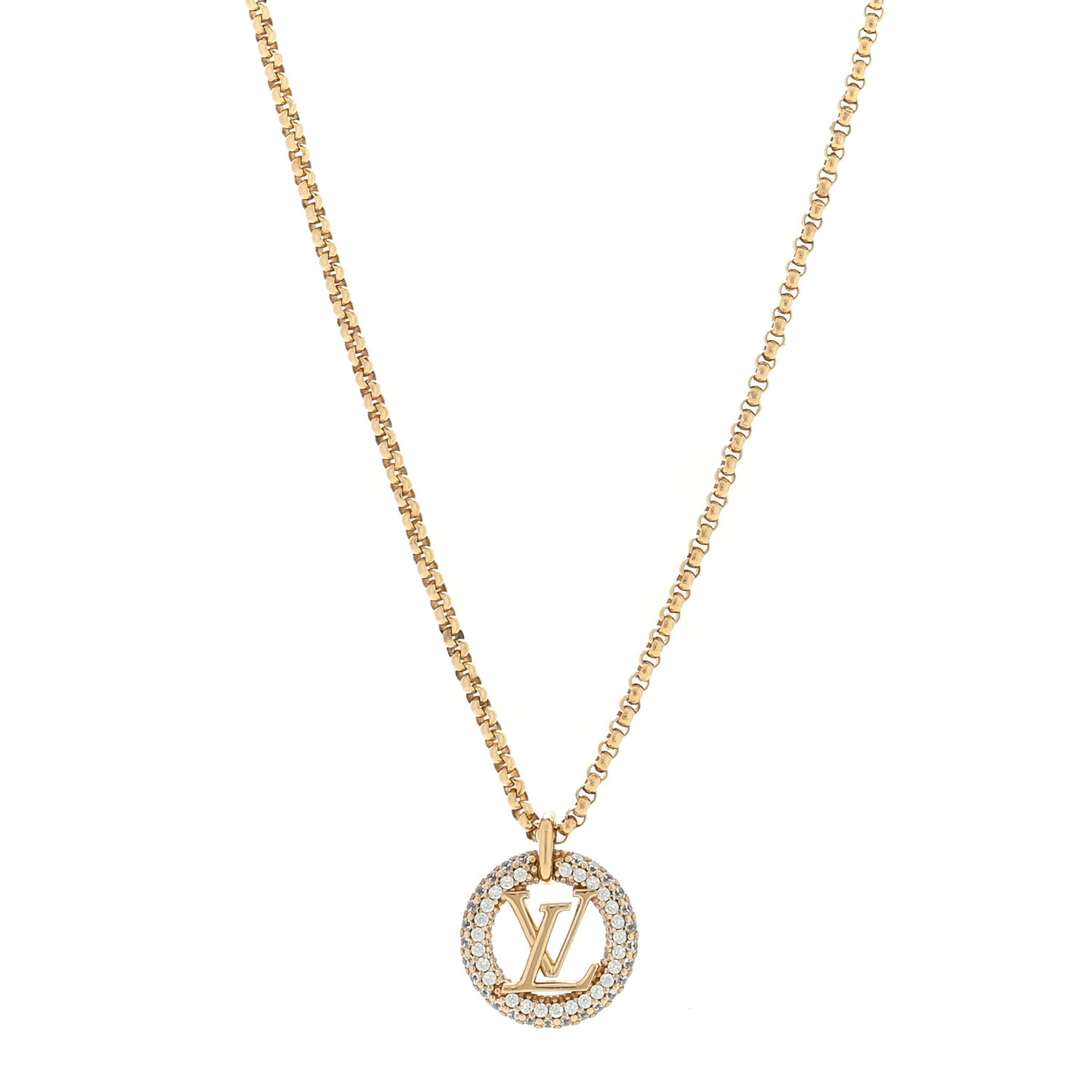 Metal Crystal Louise By Night Necklace