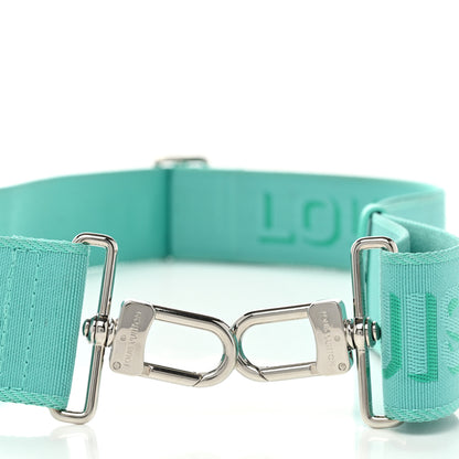 Louis Vuitton Nylon Adjustable Shoulder Strap Turquoise 4 of 4