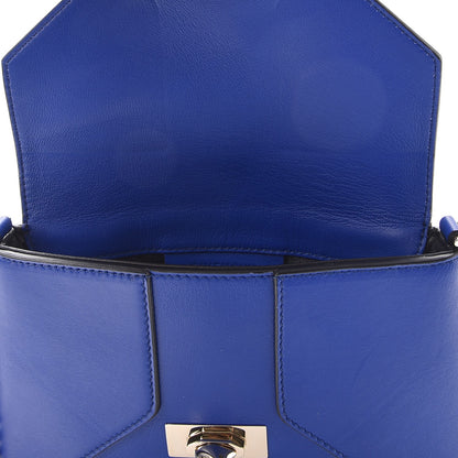 Givenchy Lambskin Medium Shark Lock Envelope Shoulder Bag Blue 9 of 9