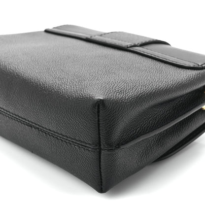 Burberry Soft Grain Calfskin Small Medley Crossbody Black 11 of 11
