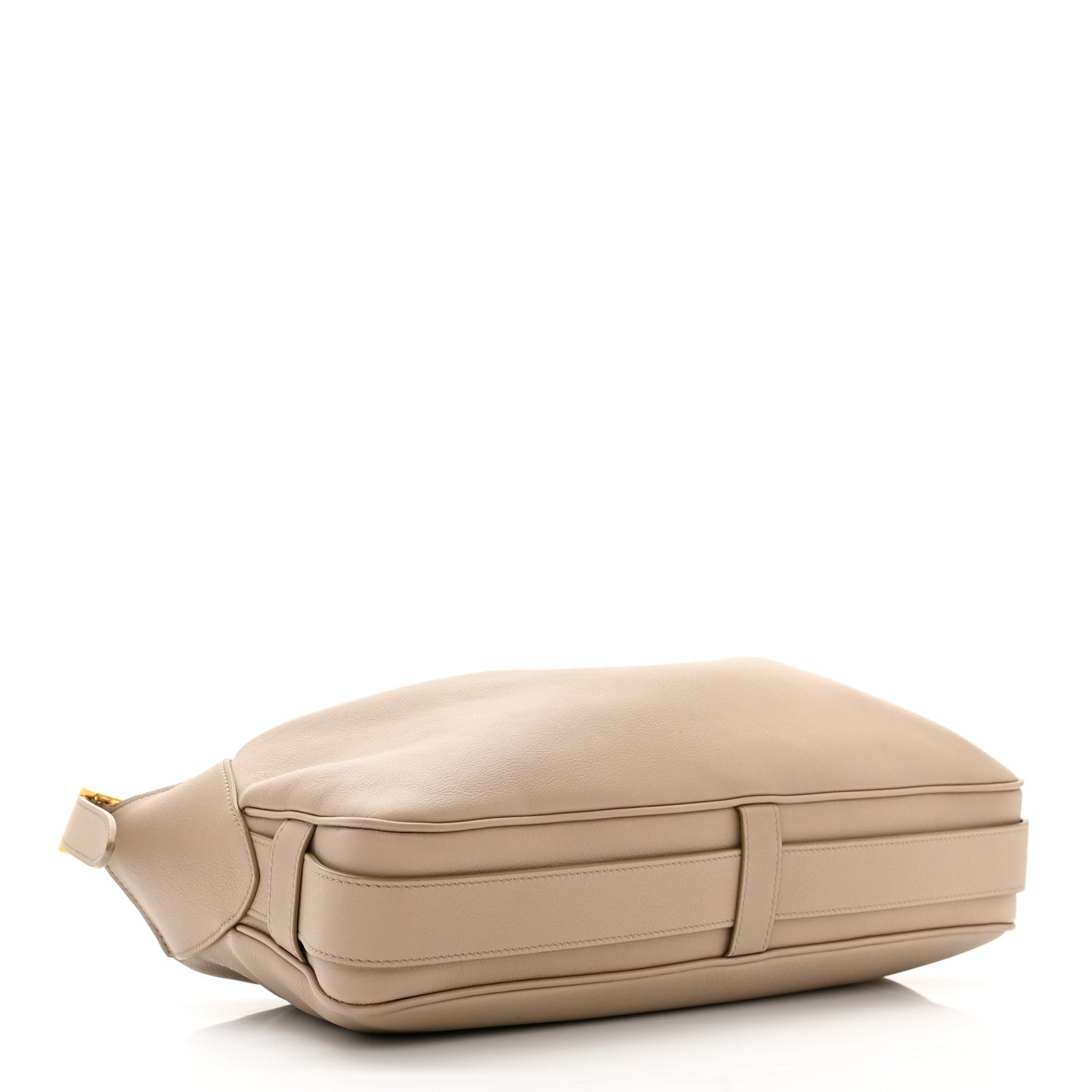 Supple Calfskin Medium Romy Shoulder Bag Safari