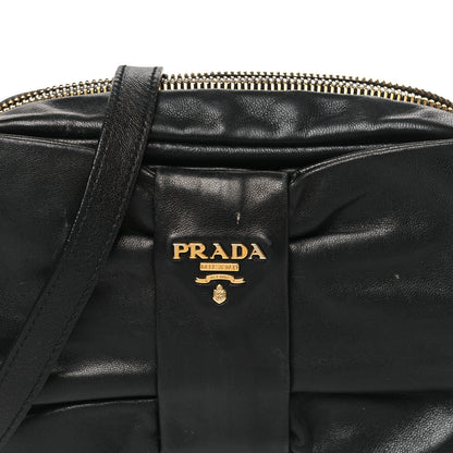 Prada Nappa Bow Camera Bag Black 8 of 10