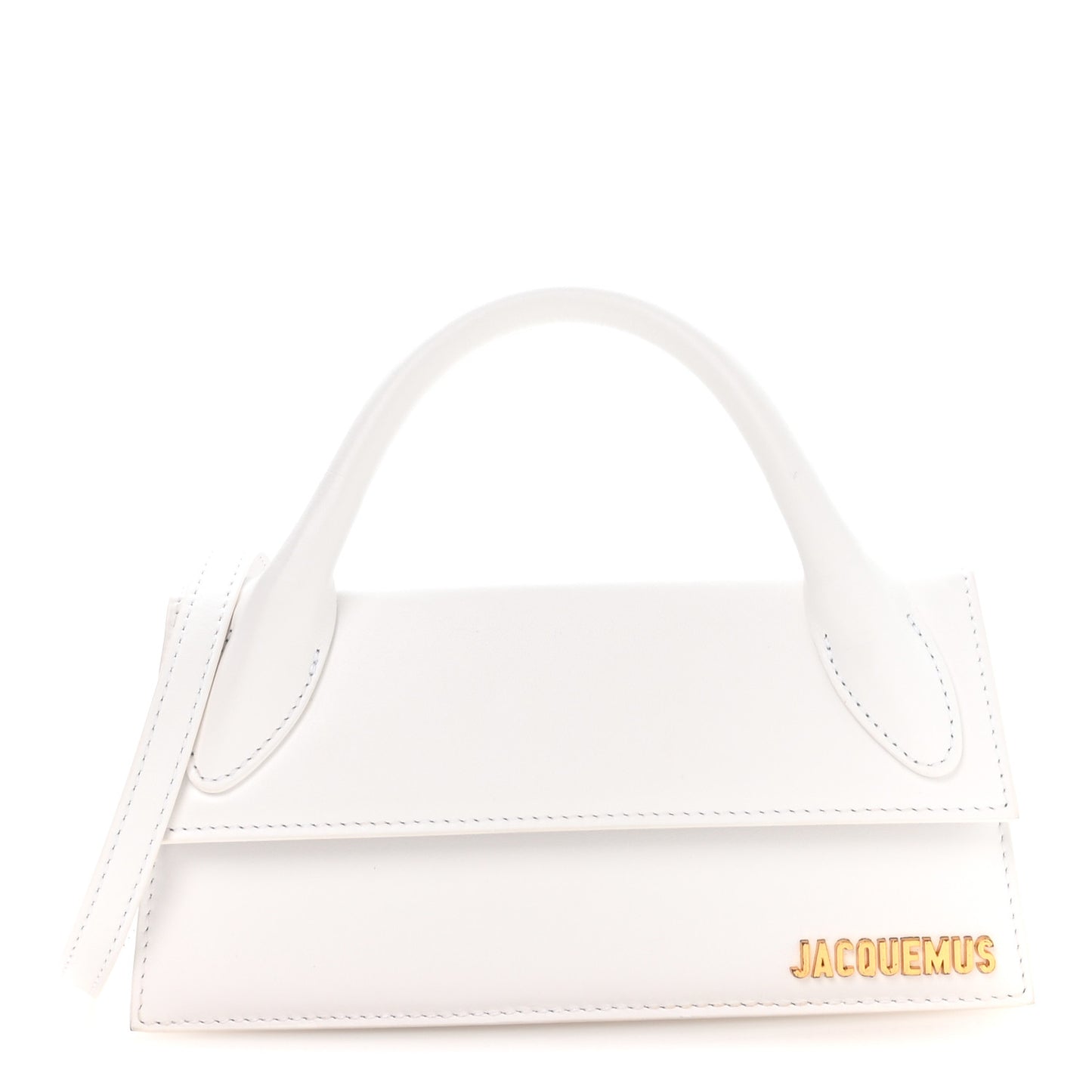 Smooth Calfskin Le Chiquito Long White