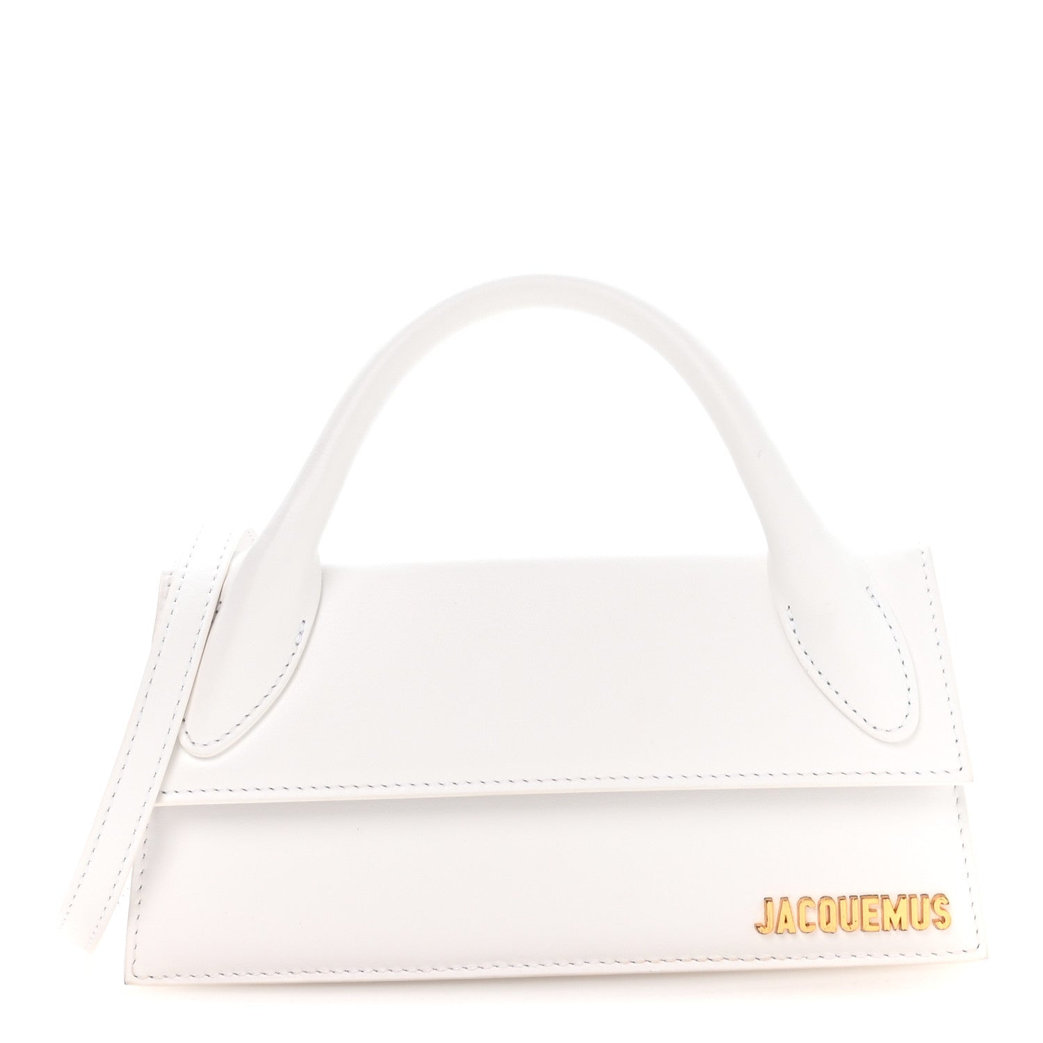 Jacquemus Smooth Calfskin Le Chiquito Long White 1 of 9