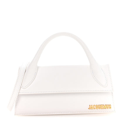 Jacquemus Smooth Calfskin Le Chiquito Long White 1 of 9