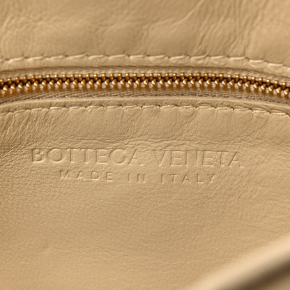 Bottega Veneta Lambskin Maxi Intreccio Padded Chain Cassette Crossbody Bag Porridge 6 of 7