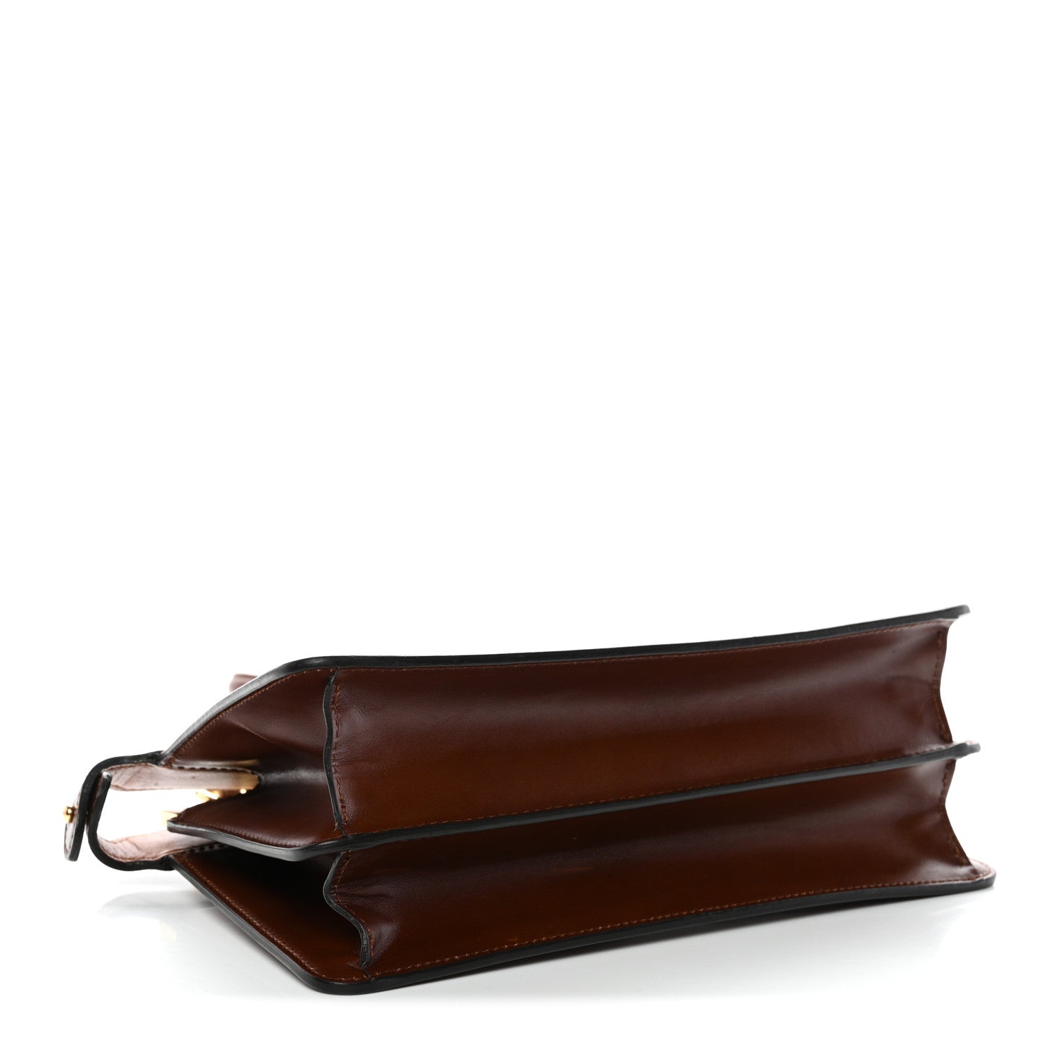 Fendi Vitello King Tamponato Medium Peekaboo I SEE U East West Satchel Cuoio 4 of 11