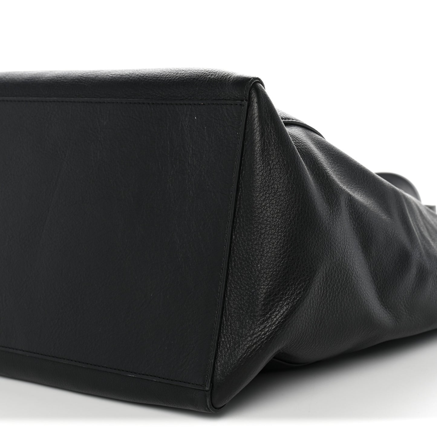 Smooth Calfskin Everyday East West Tote Bag Black