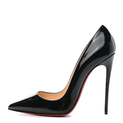 Christian Louboutin Patent So Kate 120 Pumps 39.5 Black 1 of 8
