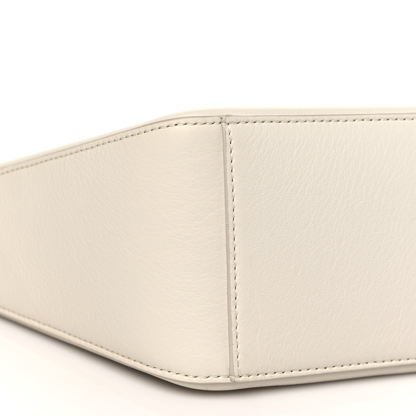 Calfskin Mini Hammock Hobo Soft White