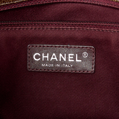 Chanel Crumpled Grained Calfskin Medium CC Crave Flap Brown 6 of 14