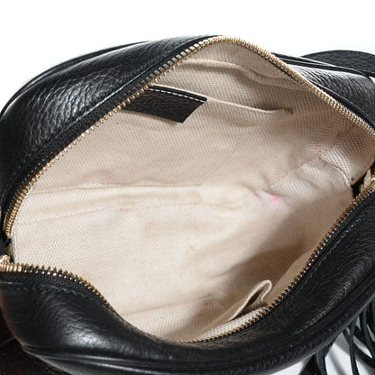 Gucci Pebbled Calfskin Small Soho Disco Bag Black 6 of 9