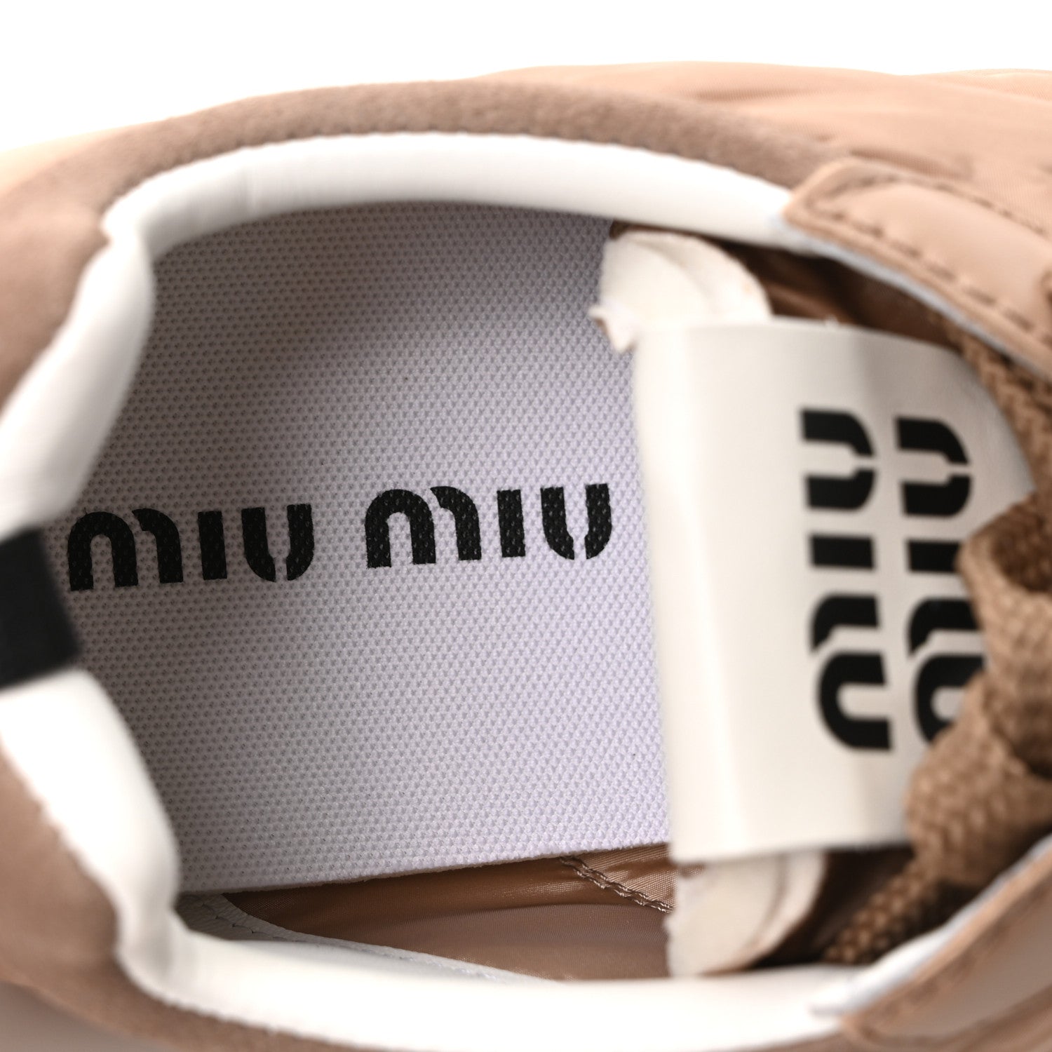 Miu Miu Technical Fabric Suede Womens Tyre Sneakers 40 Dark Rose Miu Miu Technical Fabric Suede Womens Tyre Sneakers 40 Dark Rose