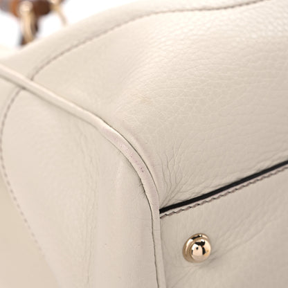 Gucci Grained Calfskin Medium Diana Bamboo Top Handle Tote Ivory 7 of 13