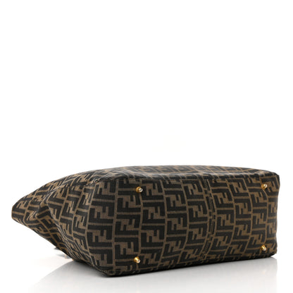 Fendi Zucca Top Handle Tote Tobacco 4 of 13
