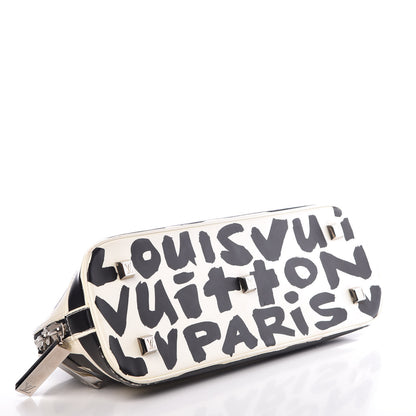 Louis Vuitton Graffiti Alma Horizontal Black 4 of 14