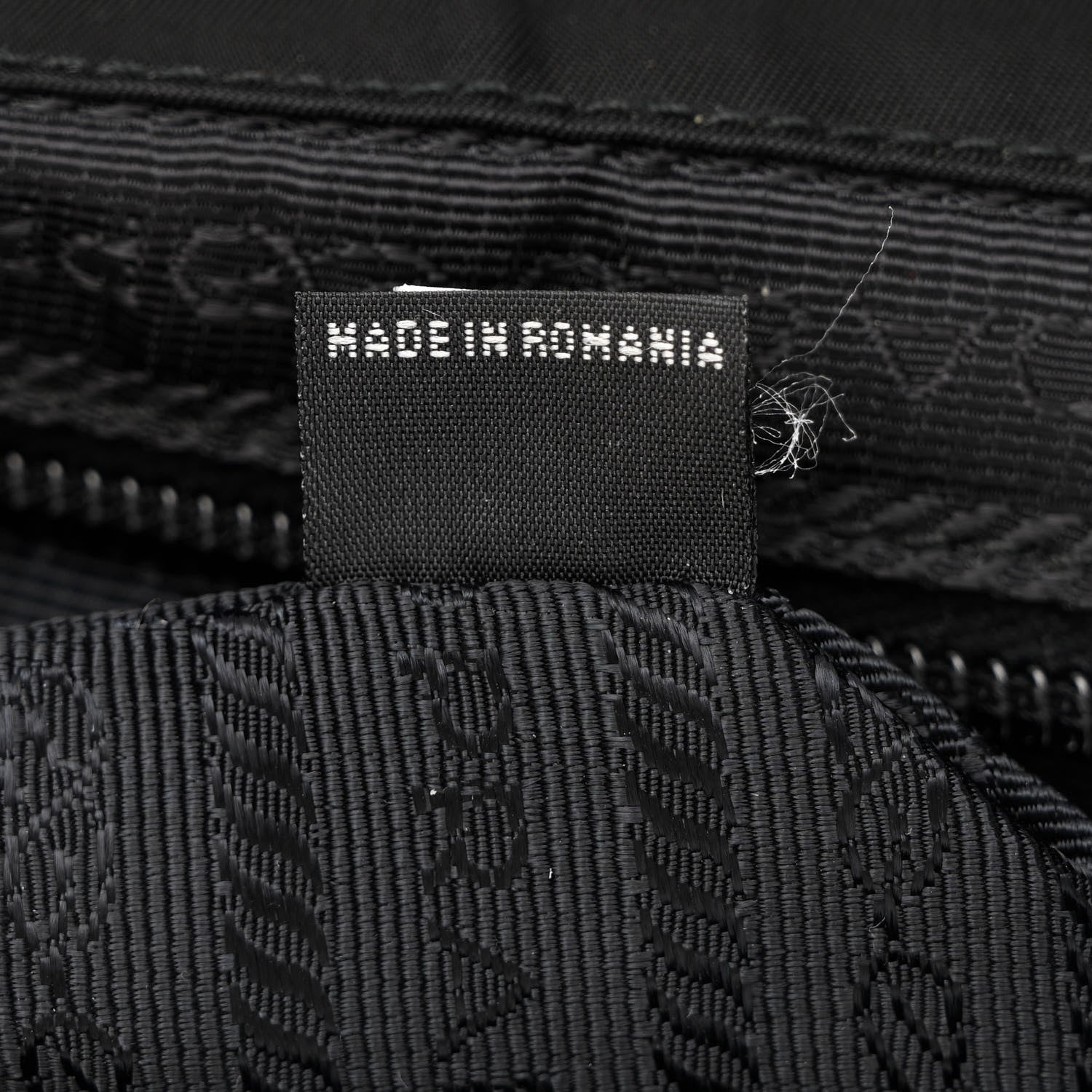 Prada Tessuto Nylon Saffiano Small Backpack Black 7 of 11