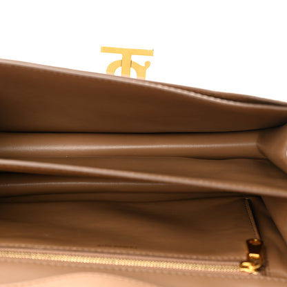 Burberry Calfskin Medium TB Bag Brown 5 of 11