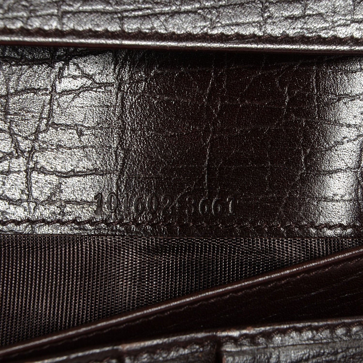 Gucci Monogram Horsebit Continental Wallet Dark Brown 6 of 8