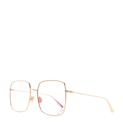 Christian Dior Metal Stellaire 1 Square Sunglasses Rose Gold 1 of 7