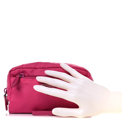 Prada Tessuto Nylon Wristlet Fuxia 2 of 16