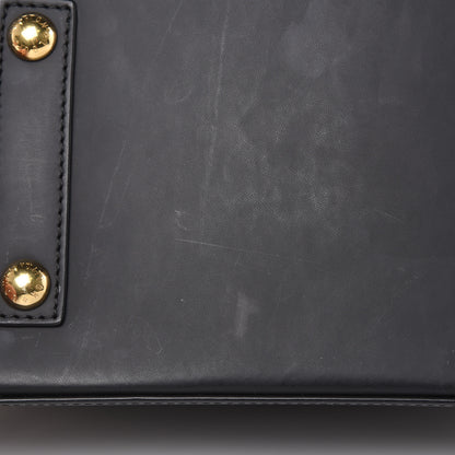 Louis Vuitton Lambskin Malletage Alma PM Black 11 of 20