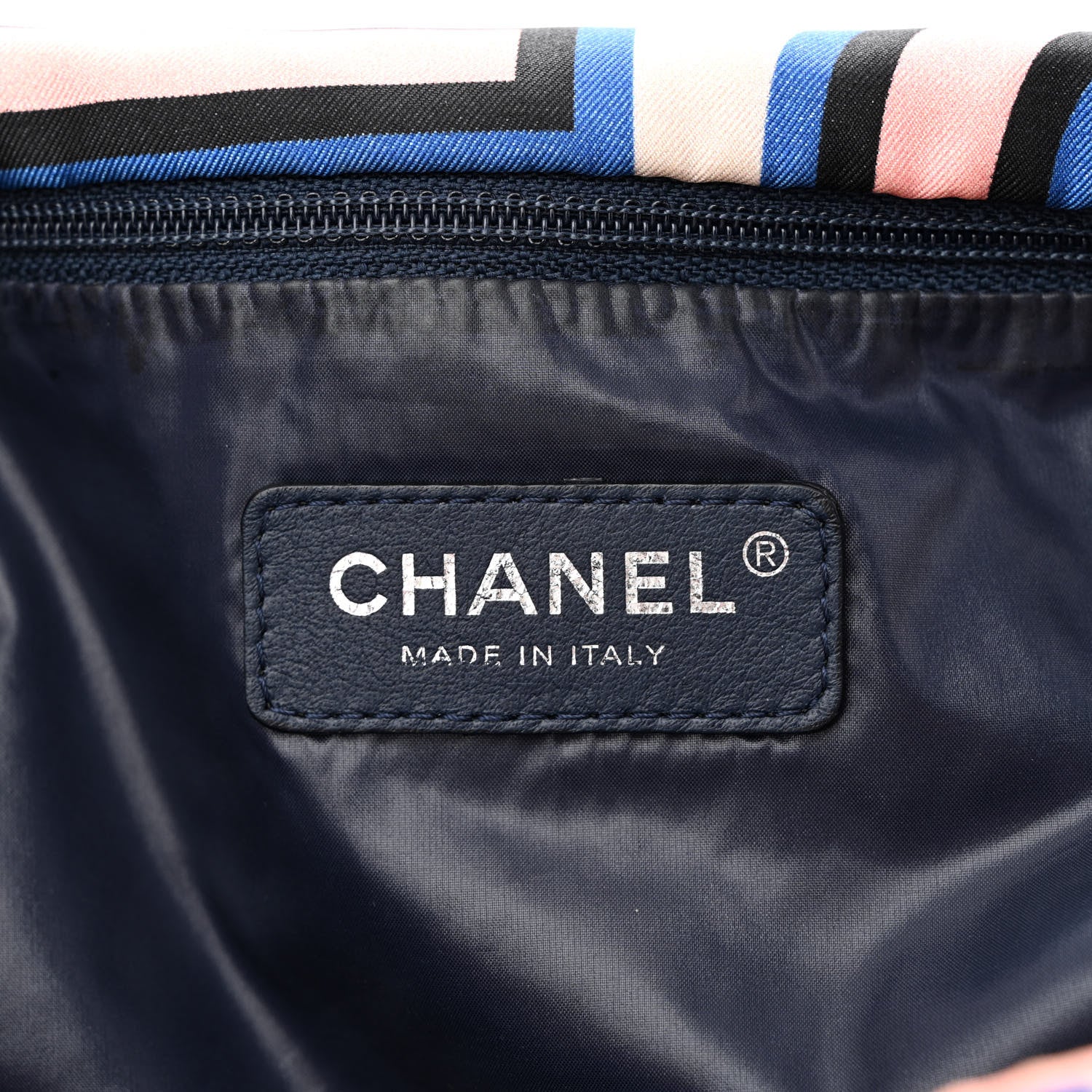 Chanel Nylon Printed Maxi Flap Multicolor 6 of 10