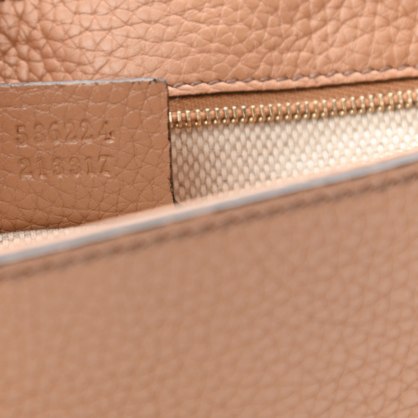 Pebbled Calfskin Medium Soho Flap Crossbody Camelia