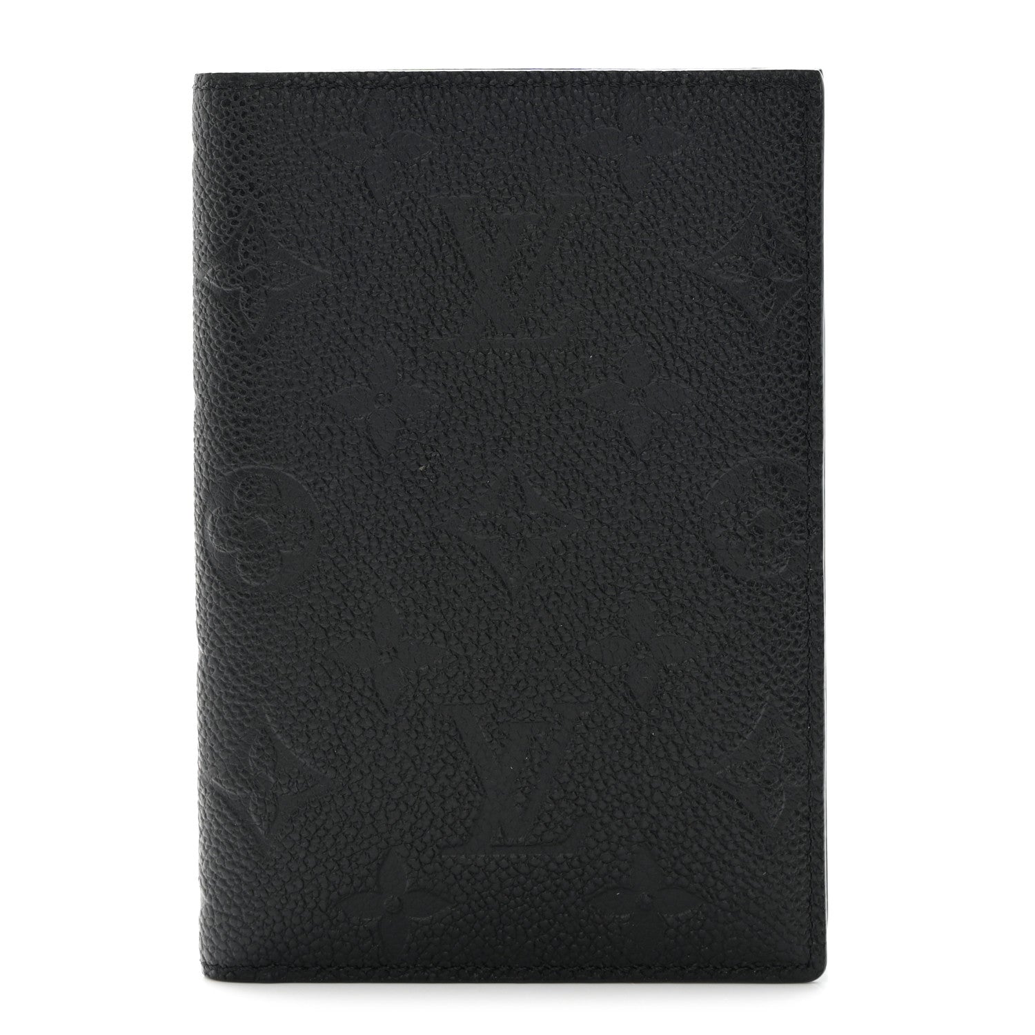 Louis Vuitton Empreinte Monogram Passport Cover Black 1 of 9