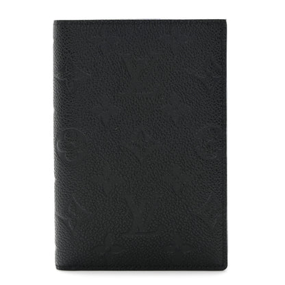 Louis Vuitton Empreinte Monogram Passport Cover Black 1 of 9