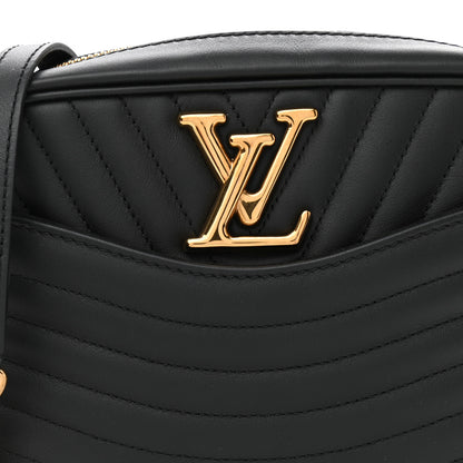 Louis Vuitton Calfskin New Wave Camera Bag Black 8 of 10