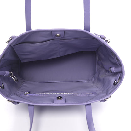 Christian Dior Coated Canvas Cannage Small Panarea Tote Lilac 5 of 12