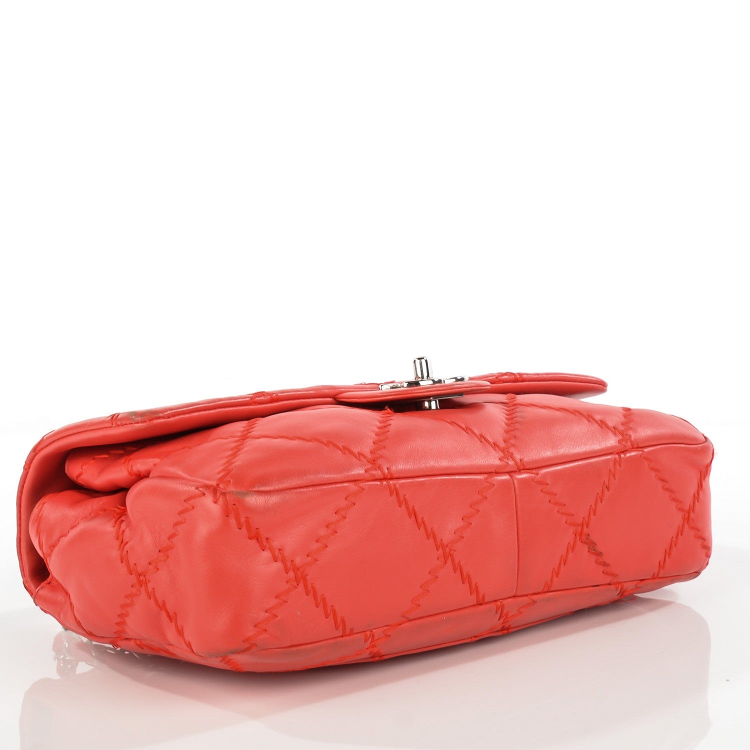 Chanel Calfskin Ultimate Stitch Flap Red 8 of 13