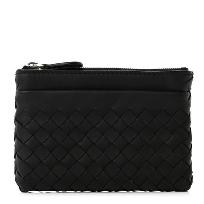 Bottega Veneta Nappa Intrecciato Key Holder Black 1 of 7