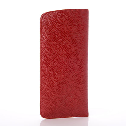 Chanel Caviar CC Eyeglasses Case Red 3 of 8