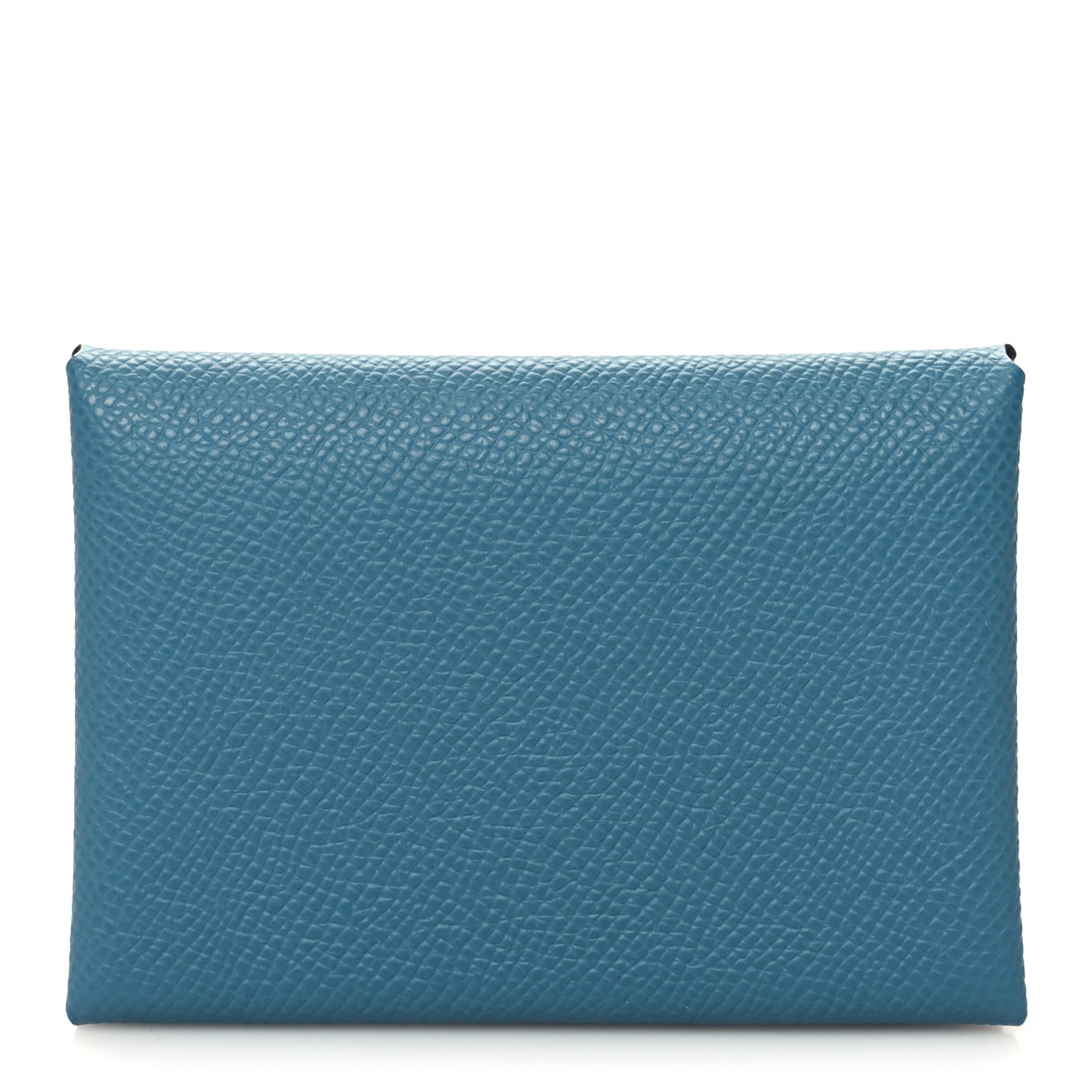 Epsom Calvi Duo Card Case Blue Jean