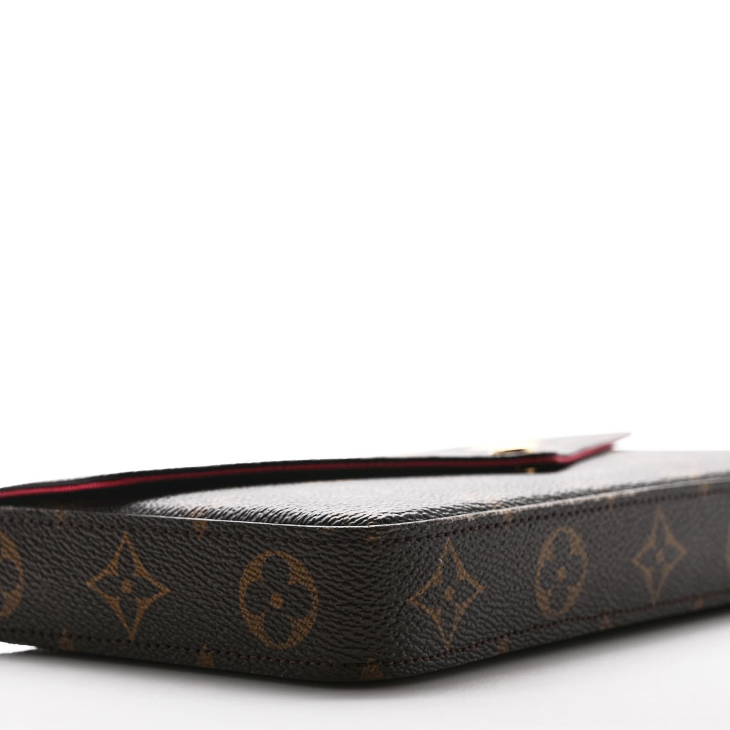 Monogram LV Love Lock Pochette Felicie Chain Wallet