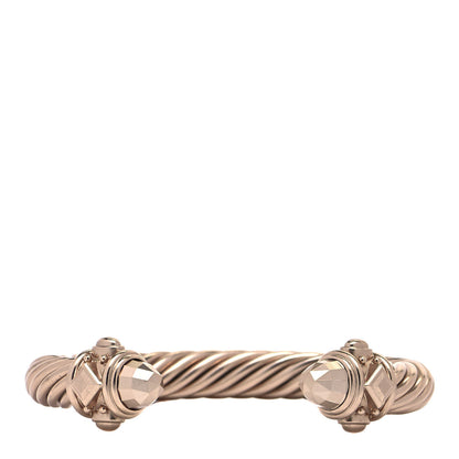 David Yurman Aluminum 10mm Renaissance Bracelet Pale Gold 1 of 4
