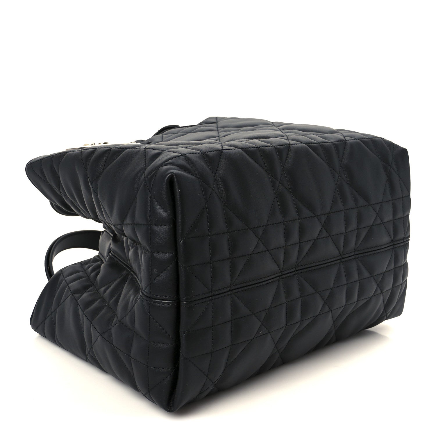 Christian Dior Calfskin Macrocannage Medium Toujours Black 5 of 17
