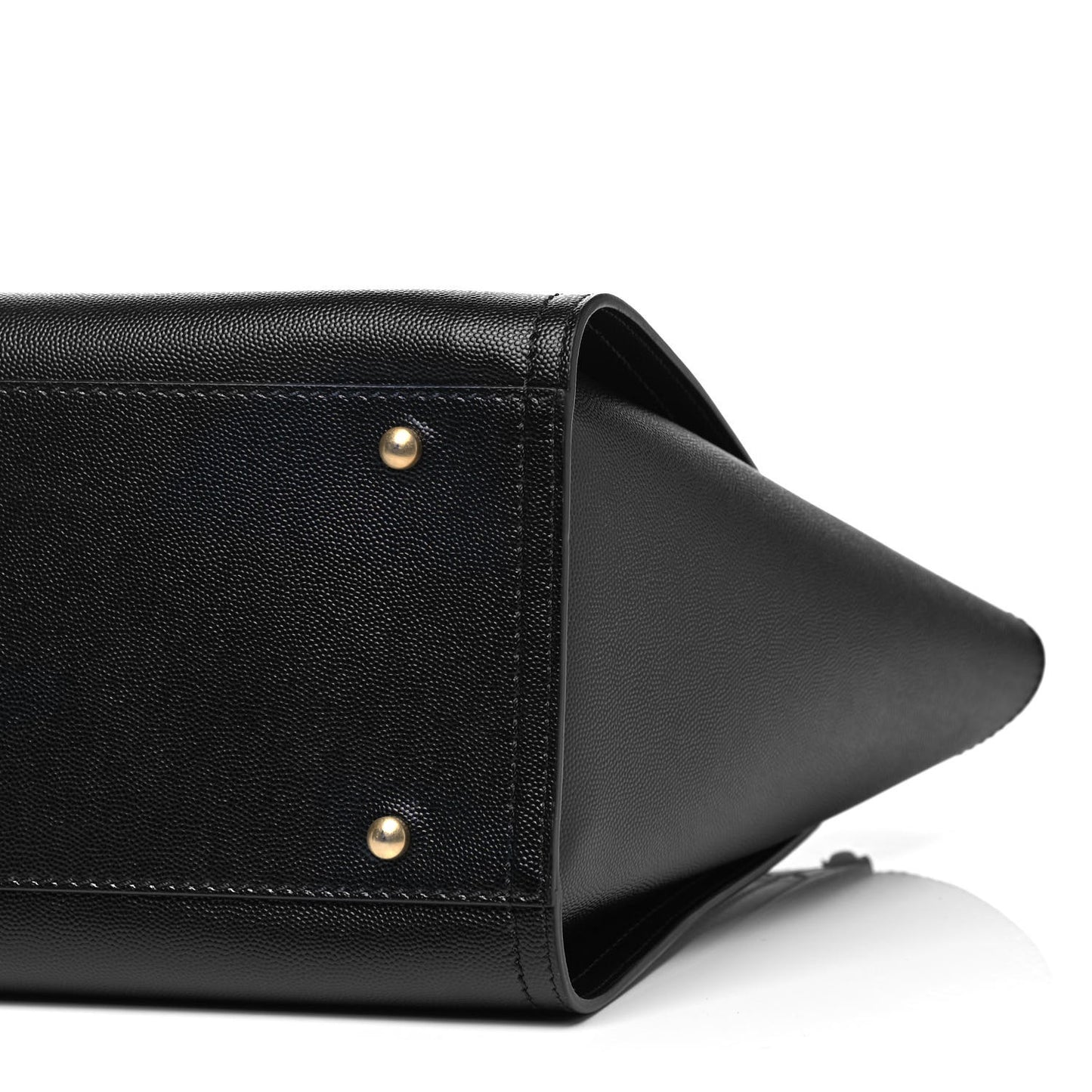 Caviar Small Studded Deauville Tote Black