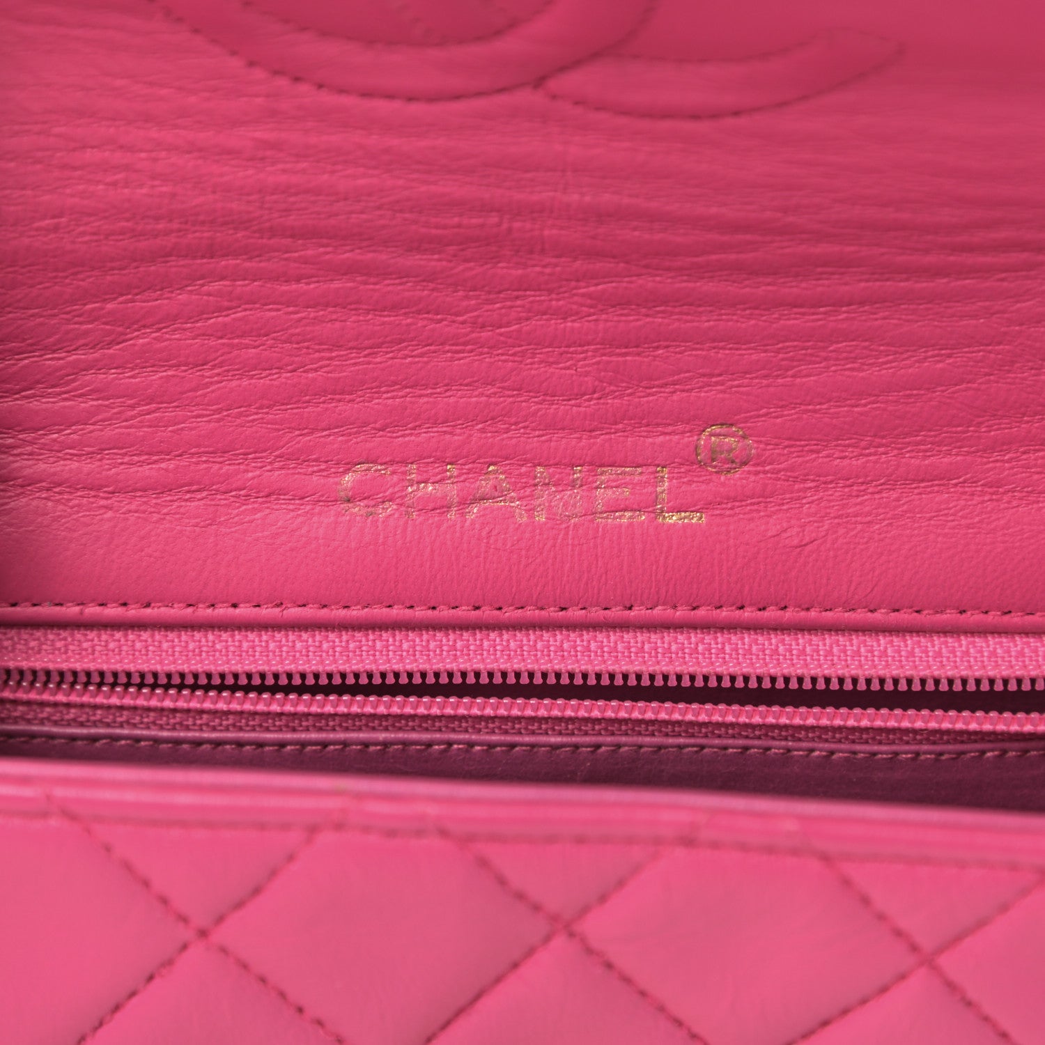 Chanel Lambskin Quilted Mini Square Flap Pink 8 of 16