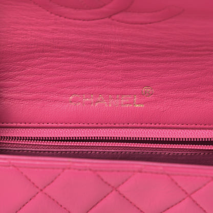 Chanel Lambskin Quilted Mini Square Flap Pink 8 of 16