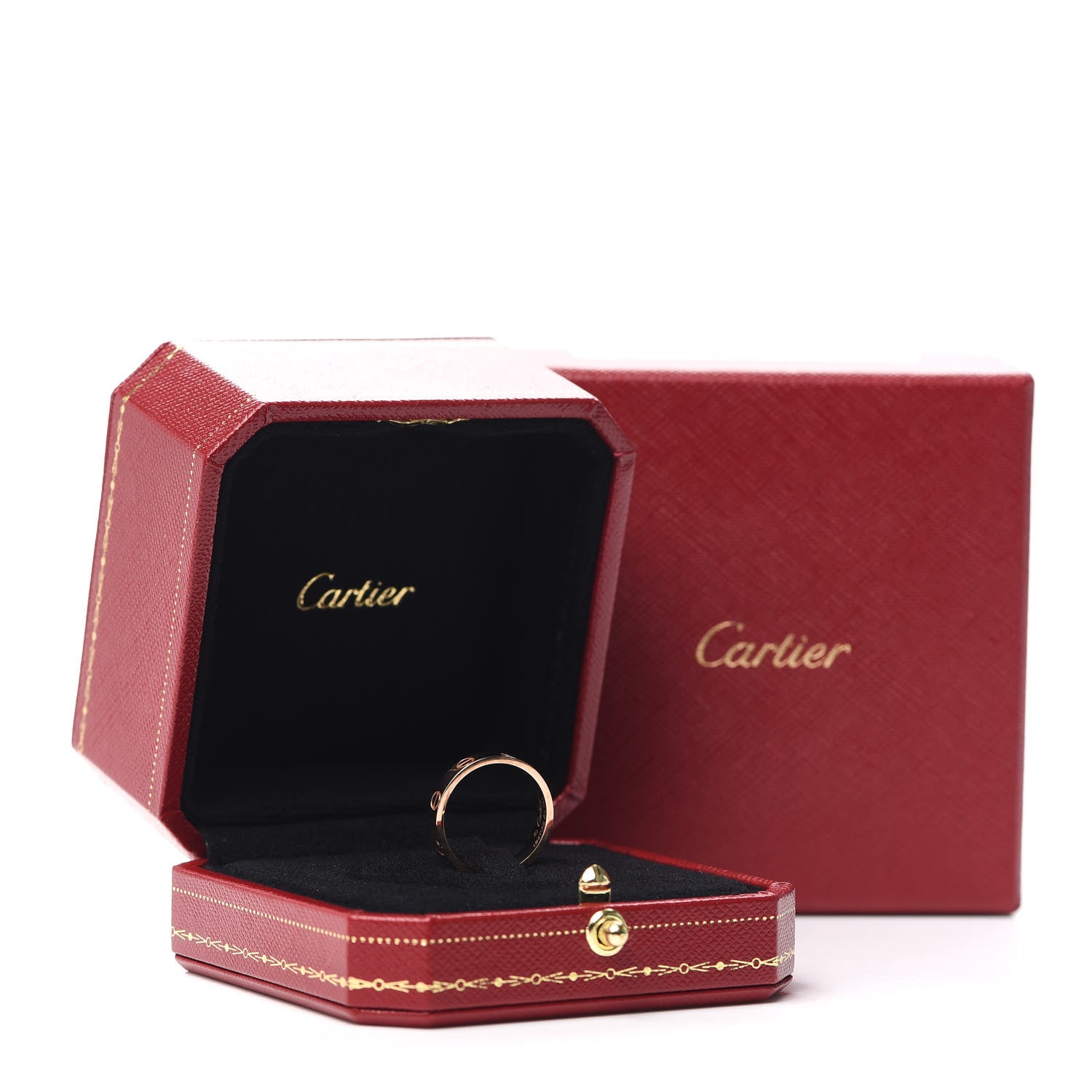 Cartier 18K Pink Gold 3.5mm LOVE Wedding Band Ring 52 6 6 of 6