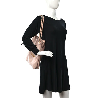 Chanel Shiny Calfskin Quilted Small Chanel 22 Light Pink 2 of 12